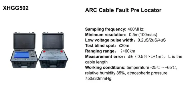 Xzh Test Hot Sale Tdr Underground Cable Fault Locator