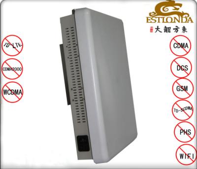 Chine Brouilleur de signal de téléphone de globule blanc d'acier inoxydable bloquant le matériel de la distance 1-30m à vendre
