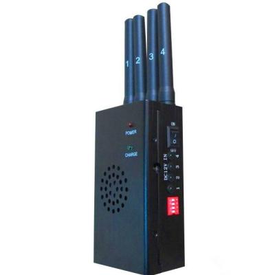 China Portable High Power Wi-Fi Cell Phone Jammer / Blocker 30dBm with Fan for sale