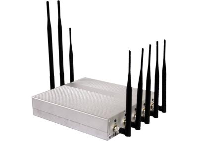 China 4G LTE / 3G / GSM Mobile Phone Remote Control Jammer / Blocker , 8 Antennas for sale