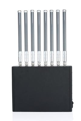 Chine 8 Bands 3G 4G Signal Jammer Stationary Indoor High Power 3G 4G Jammer à vendre