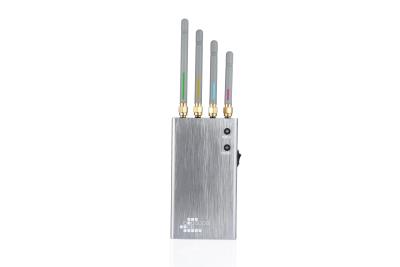 China 5 Antennas GPS 3G Signal Jammer Position Tracking Car Use Portable Handheld for sale
