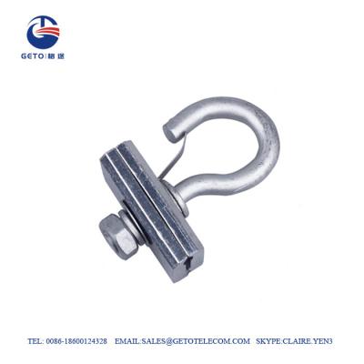 China WAN SR FTTH 200N Aluminum Alloy Fiber Drop Wire Clamp for sale
