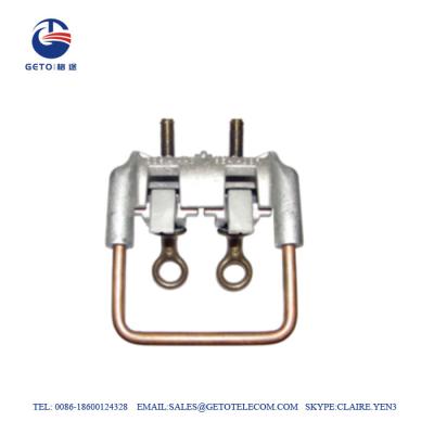 中国 35sqmアルミニウムISO 9001の鐙がねの青銅色のコネクター 販売のため