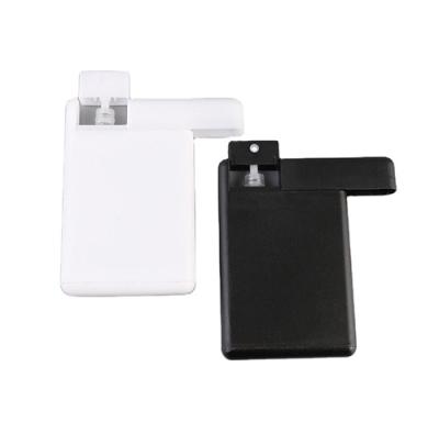 China Slim White Black Credit Card Sprayer K1109 20ml Flat Nonspill for sale