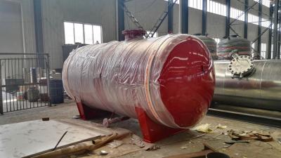 Horizontal Type Carbon Steel 10 Ton Foam Pressure Vessel Tank From