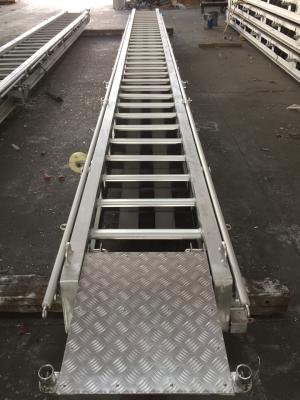 China Stainless steel boat ladder LR Approval Marine Aluminum Alloy Fixed for sale
