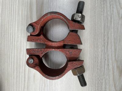 China Galvanized Stamping Forging Pipe Clamp Swivel For Scaffold for sale