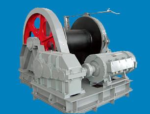 China A maquinaria de plataforma marinha do único guincho elétrico do cilindro para o elevador, tração, gira à venda