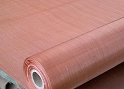 China EMI/EMF/RF shielding red copper wire mesh for sale