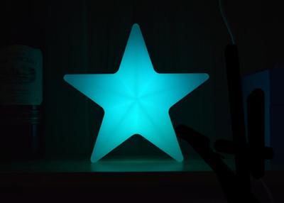 China Decoração em mudança do Natal da lâmpada de assoalho do diodo emissor de luz da estrela da cor pequena com controlador remoto à venda