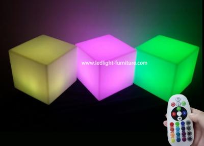 China Small Led Cube Night Light Table Lamp 10cm For Restaurant / Festival Decoration for sale