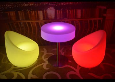 China Nenhuma mobília dobrada da luz do diodo emissor de luz ilumina acima cadeiras e tabelas para a decoração à venda