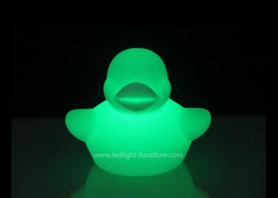China Funny Animal Toy Plastic LED Rubber Duck Night Light Environmental And Energy Saving for sale
