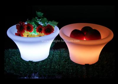 China Decorative LED Ice Bucket Party Cooler For Fruit , Illuminated Ice Bucket  for sale