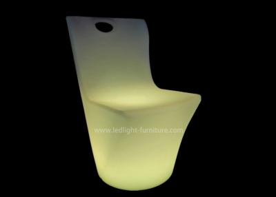 China Cadeira da barra do diodo emissor de luz do restaurante/cadeiras de jantar exteriores de incandescência com punho portátil à venda