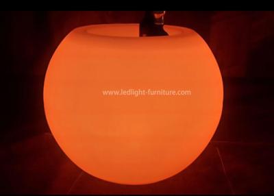 Китай Сформированный шарик приведенным освещает вверх журнальный стол с ведром льда и держателем бутылки вина продается