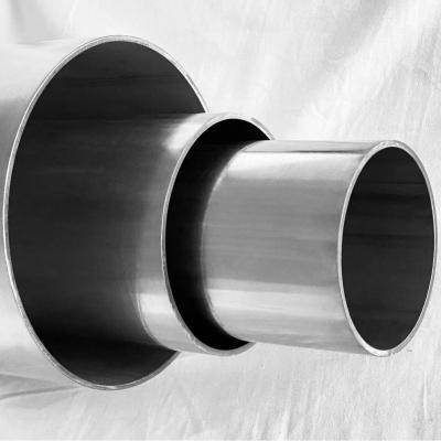 China Welded Stainless Steel Pipe Fitting 1.2MM 1.5MM Thin Walled Flag Pole Pipe for sale