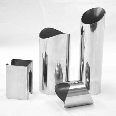 China 51 X 0,6 X 100 mm de acero inoxidable de acoplamiento mástil tubo corto tubo de corte por láser de metal en venta