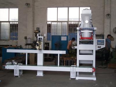 China High Corrosive Stainless Steel Fertilizer Powder Bagging Machine 1.5kw for sale