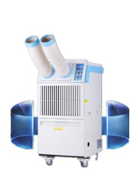 China Low Energy Consumption Industrial Portable Aircon Lightweight With 2 Hoses for sale