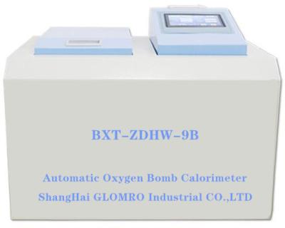 China Calorímetro de bomba do oxigênio do verificador do valor calorífico do calorímetro de carvão com visualização ótica de tela táctil de 7 Digitas LCD da polegada à venda