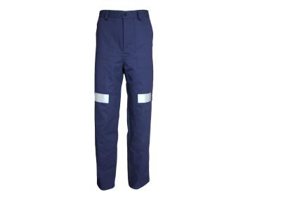 China 240 GSM Hi Vis Work Wear Navy Anti Static Work Wear Work Pants 60 Polyester 40 Cotton for sale