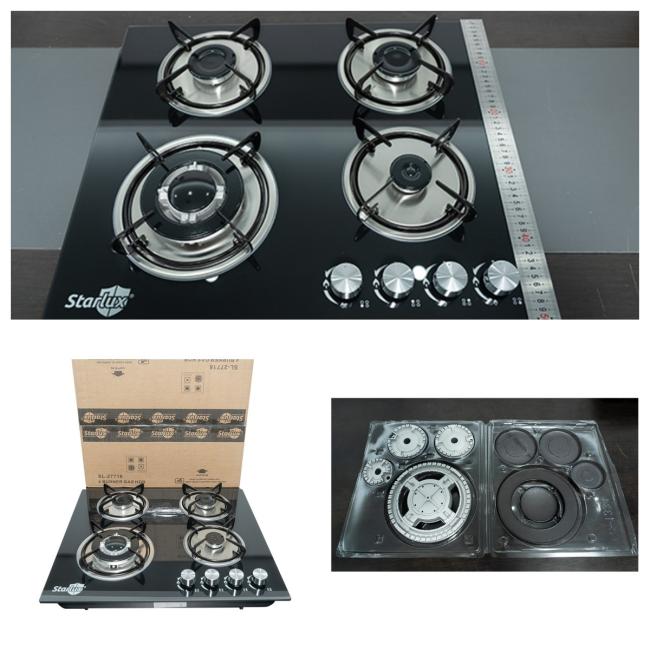 Secure packaging with thickened foam
