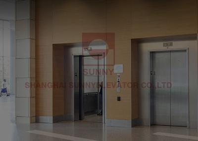 China Passenger Building Hospital Elevator Low Running Noise Load 1600-2000kg for sale
