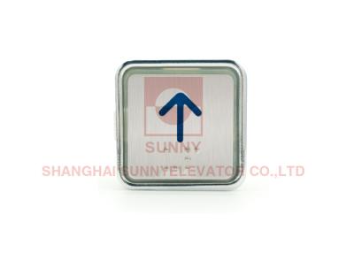 China Vertex Spare Parts Push Button Cover Elevator Button / Elevator Parts Button for sale