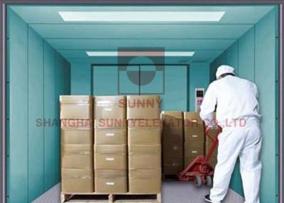 China 5000kg All Steel Cage Material Freight Elevator / High Speed Lift for sale