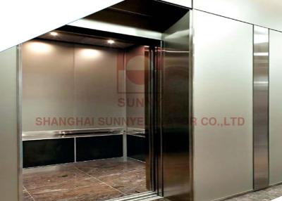 China 2.4 X 2.4m Passenger Elevator With Gearless Permanent Magnet Synchronous Machine for sale