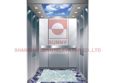 Chine le CE 1600kg a approuvé l'ascenseur d'ascenseur de passager de pièce de machine de Vvvf pour l'immeuble de bureaux à vendre