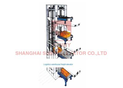 Chine Ascenseur industriel d'ascenseur de fret de VVVF 5000kg pour l'entrepôt de logistique à vendre