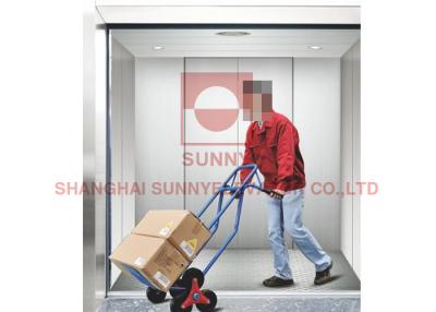 China 2.5m/S 1000kg Hydraulic Freight Vertical Cargo Lift Without Machine Room for sale
