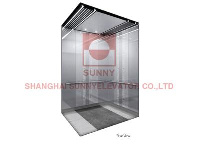 Chine Contrôle de l'ascenseur VVVF d'acier inoxydable CabinPassenger de miroir de FUJI à vendre
