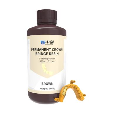 China Low-Viscosity Permanent Crown Bridge Resin For Easy Handling for sale