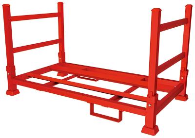 China Heavy Duty Movable Shelving Steel Stacking Post Pallet Stacking Frame for sale