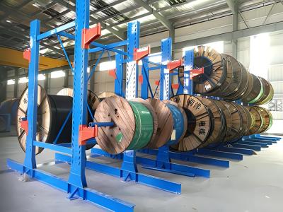 China Todos los tamaños Sistema de estanterías de voladizo grande Almacén Industrial Rollo de tambor Seguridad de almacenamiento en venta