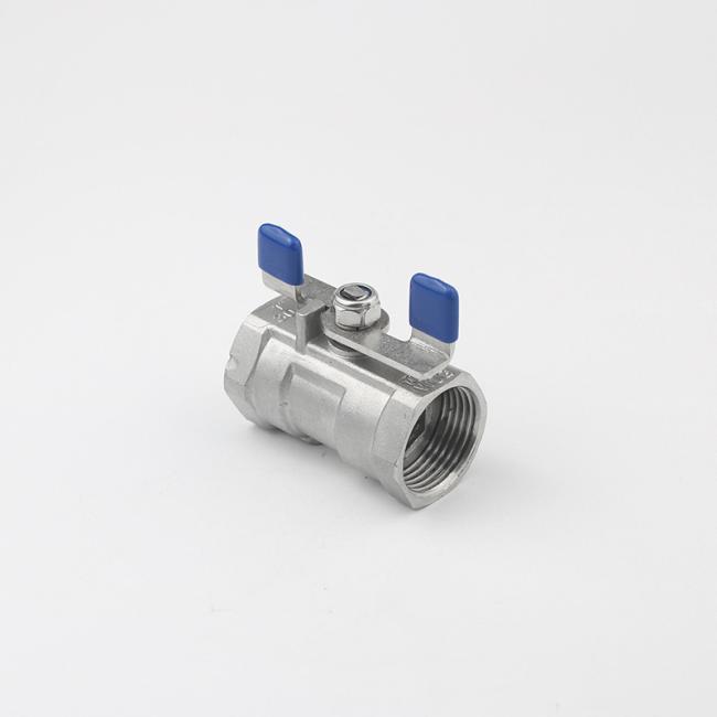 Stainless Steel 1PC Ball Valve with Butterfly Handle Pn16