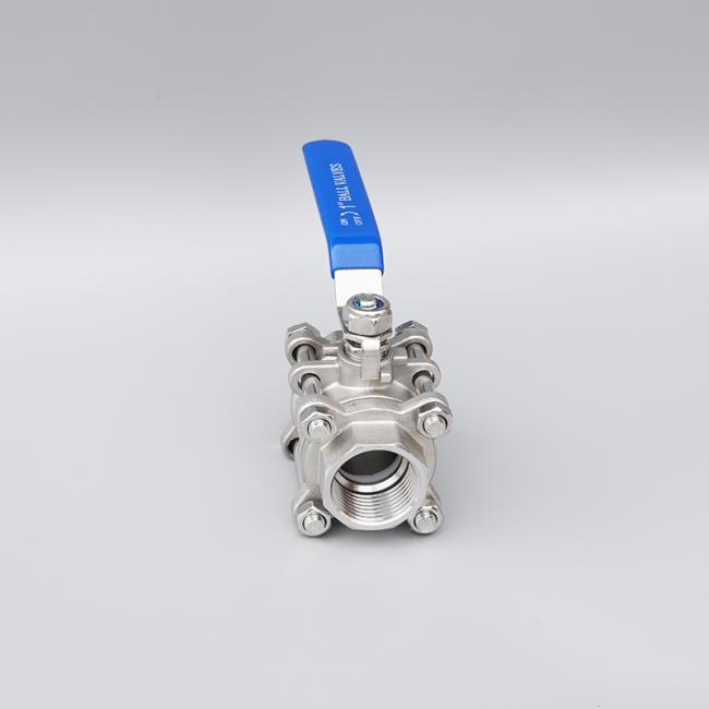 3 Piece Stainless Steel Floating Ball Valve