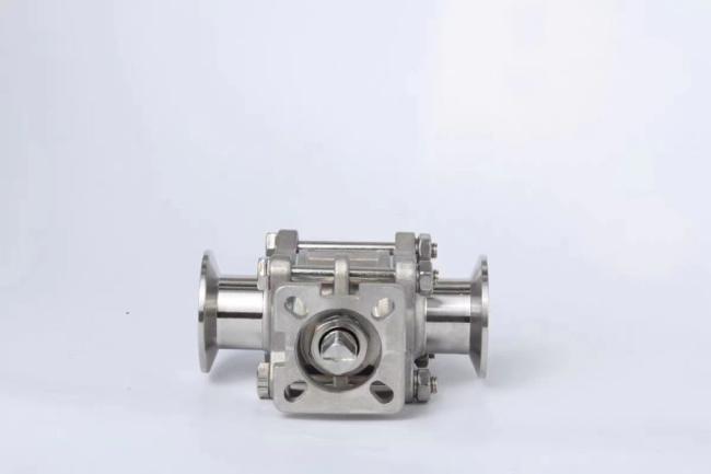 3PC Clamp Ball Valve with ISO 5211 CF8