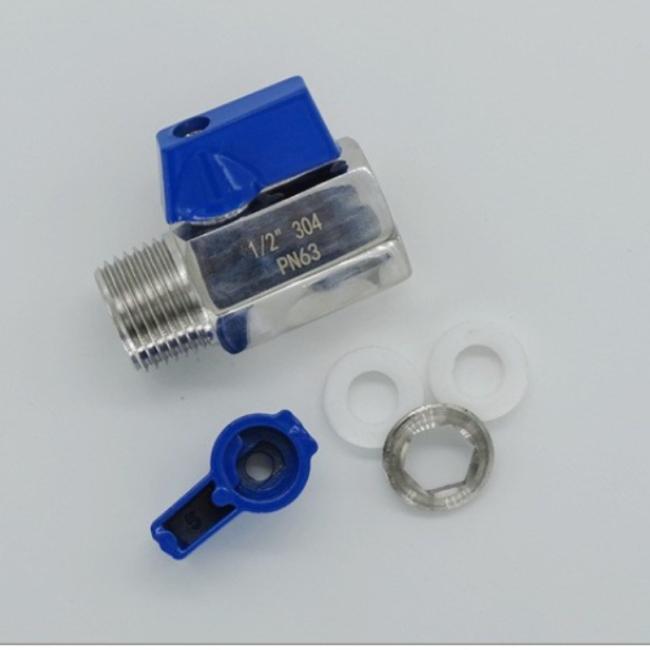 CF8m Mini Ball Valve with Female and Male Thread