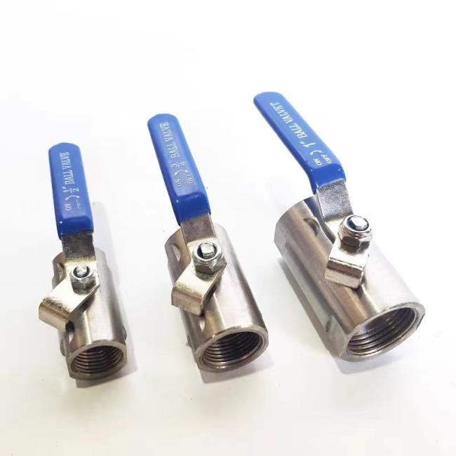 Manufacturer Direct Supply Stainless Steel Wide Ball Valve Inside Straight Through