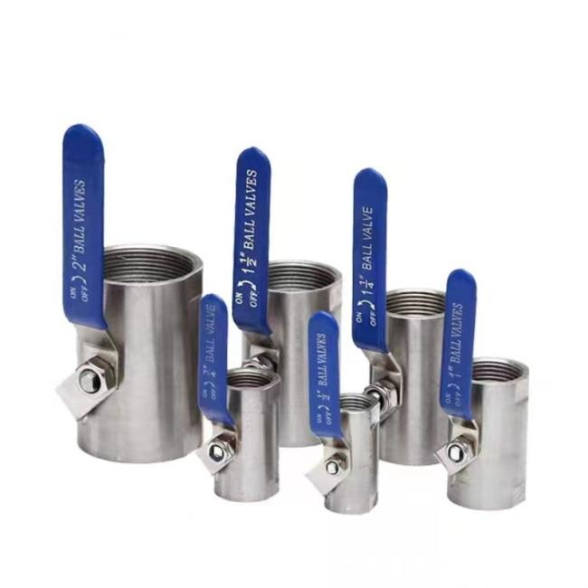 Manufacturer Direct Supply Stainless Steel Wide Ball Valve Inside Straight Through