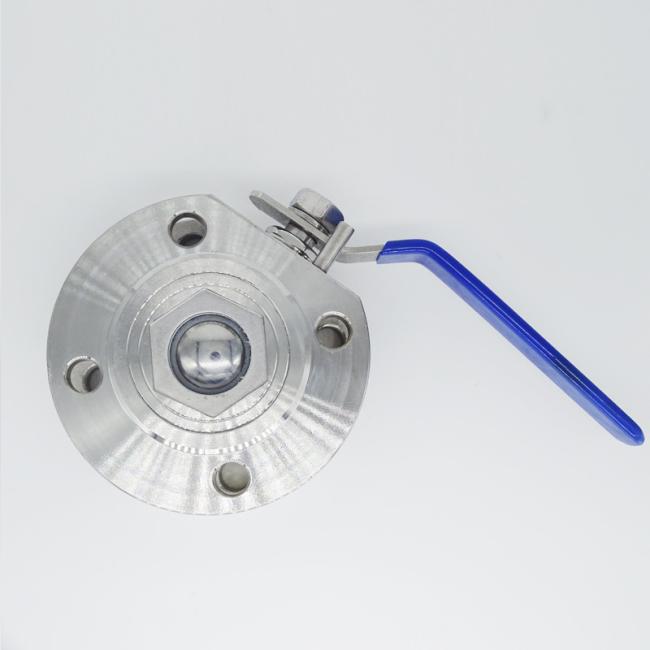 CF8 Pair Clamp Thin Ball Valve Flange Ends