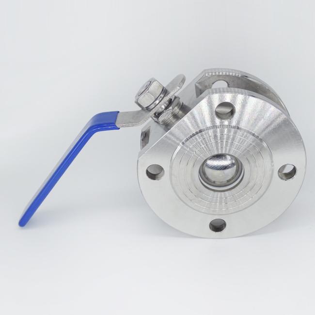 CF8 Pair Clamp Thin Ball Valve Flange Ends