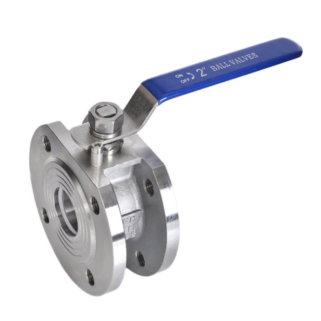 CF8 Pair Clamp Thin Ball Valve Flange Ends
