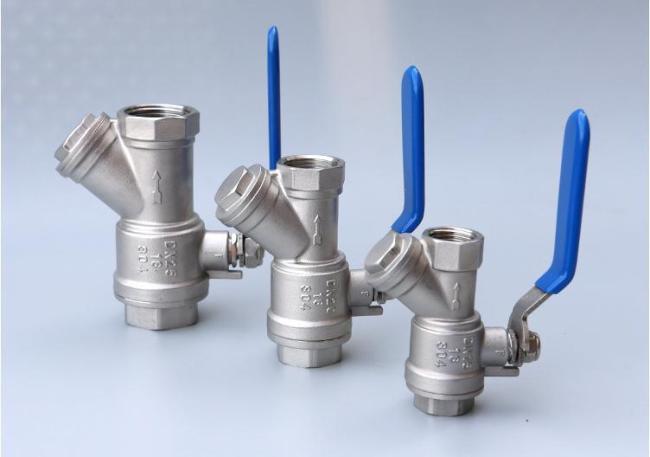 Y Filter Stainless Steel Ball Valve for Water Pipe System