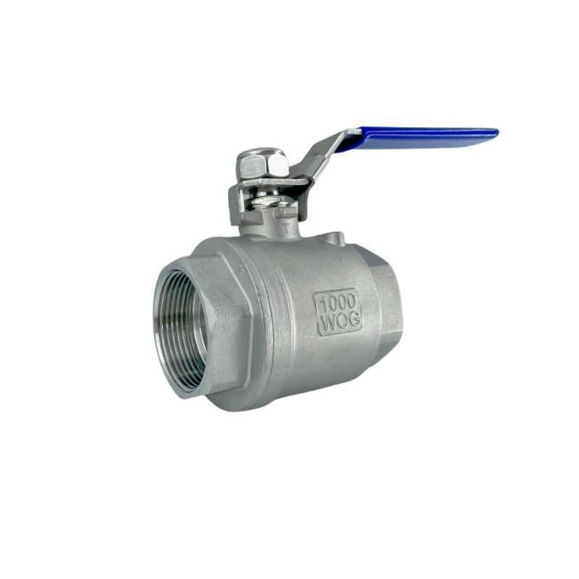 Stainless Steel SS304/316/Wcb Investment Casting 2PC Ball Valve